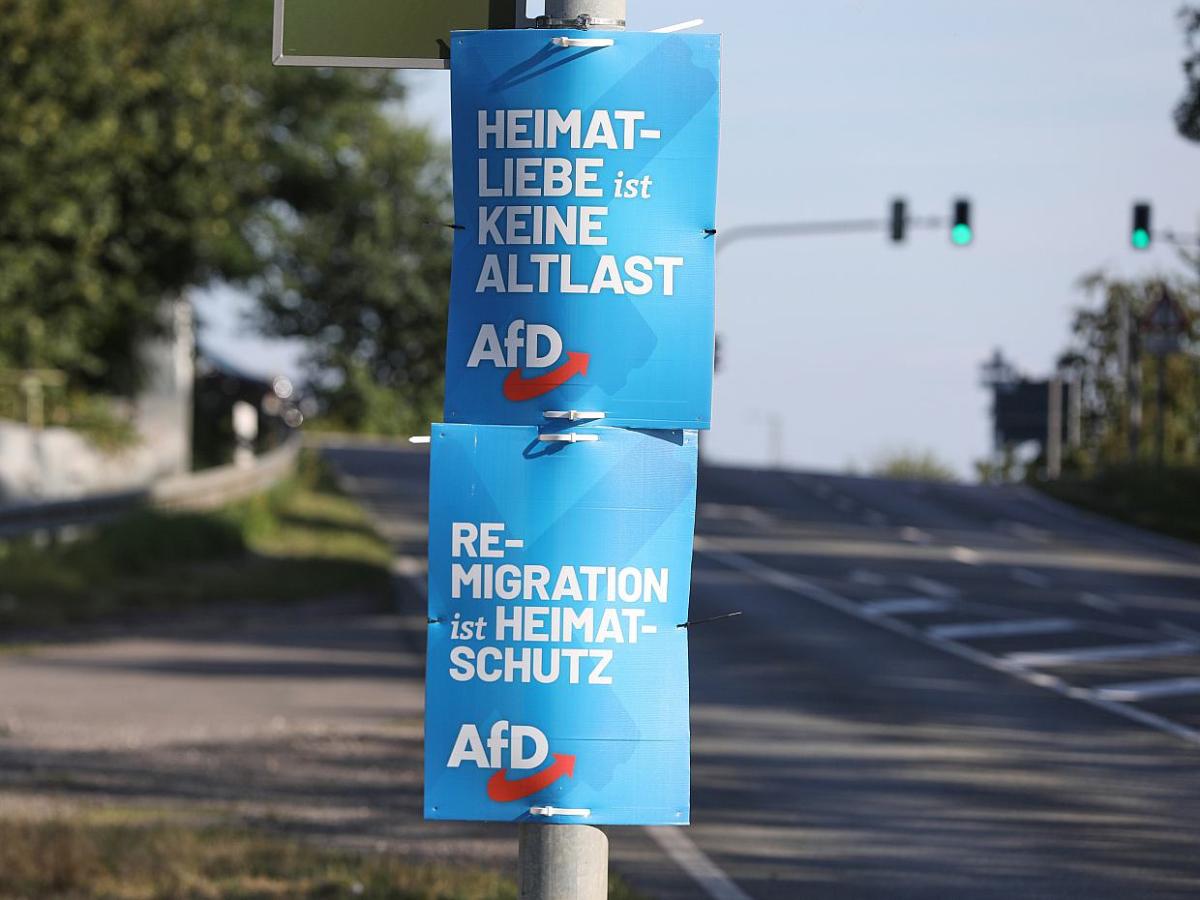 40 Prozent der Sachsen sehen AfD als normale demokratische Partei - bei Kurznachrichten Plus