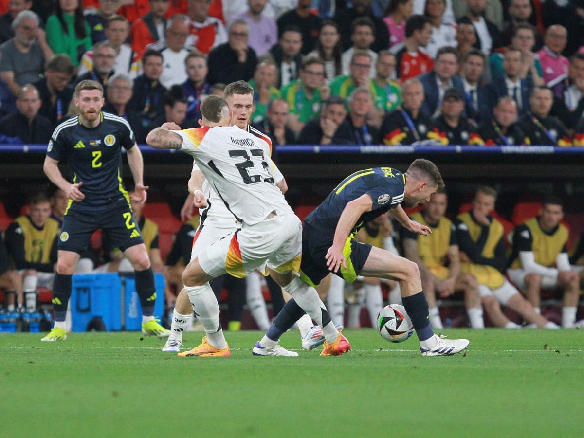 Deutschland gewinnt EM-Eröffnungsspiel gegen Schottland deutlich - bei Kurznachrichten Plus