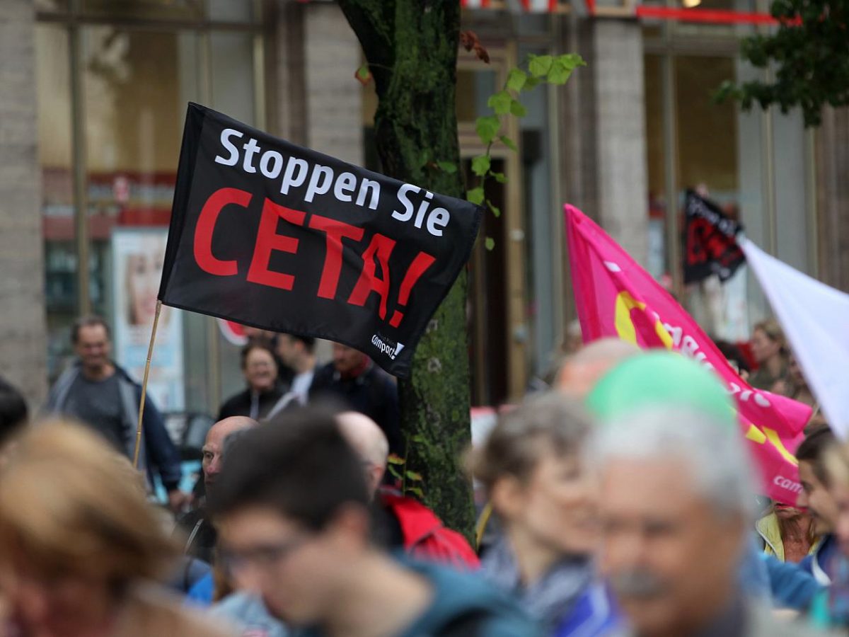 Kritiker halten Nachbesserungen an Ceta-Abkommen für unzureichend - bei Kurznachrichten Plus