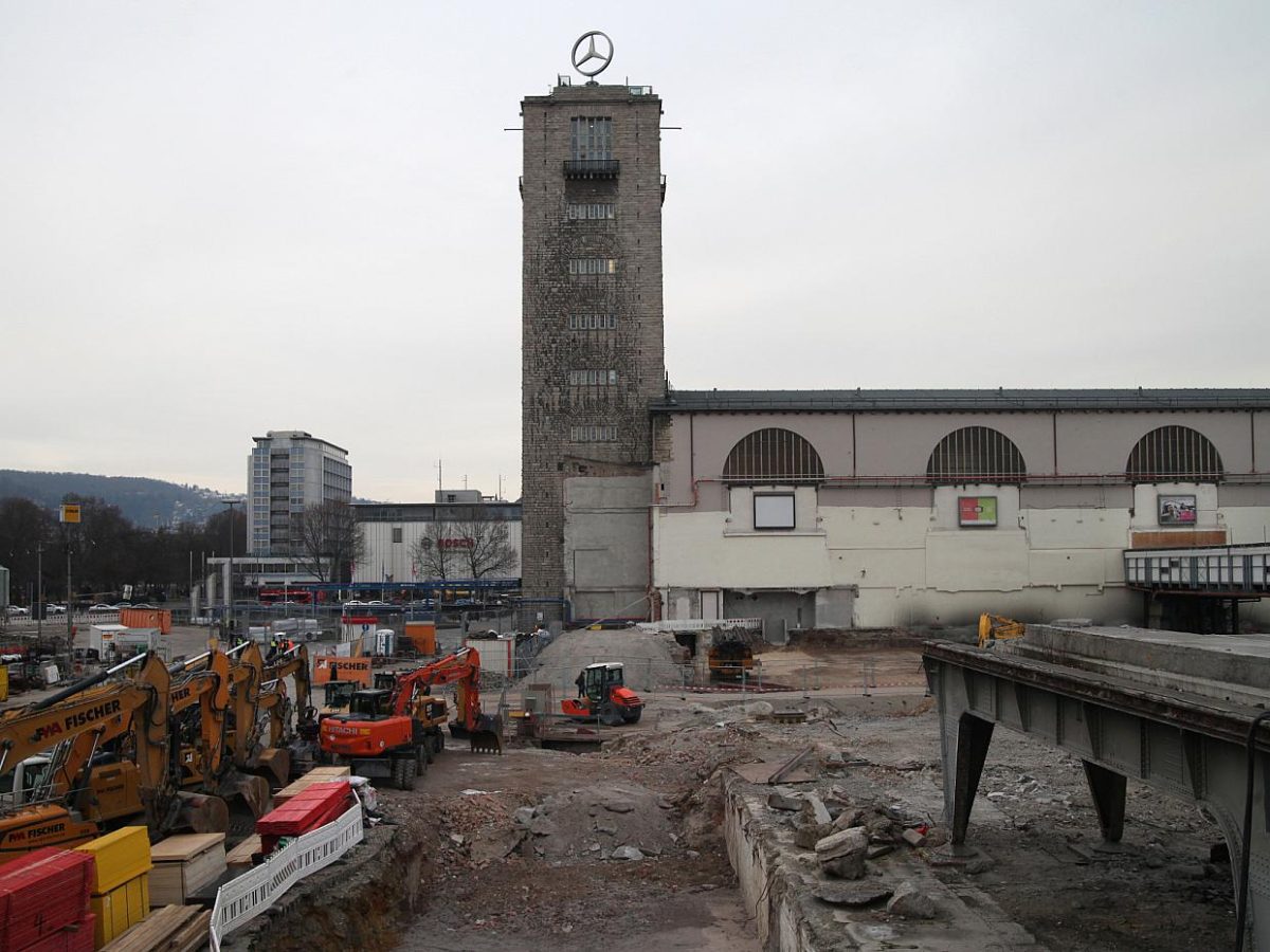 Vollständige Inbetriebnahme von Stuttgart 21 für 2025 vom Tisch - bei Kurznachrichten Plus