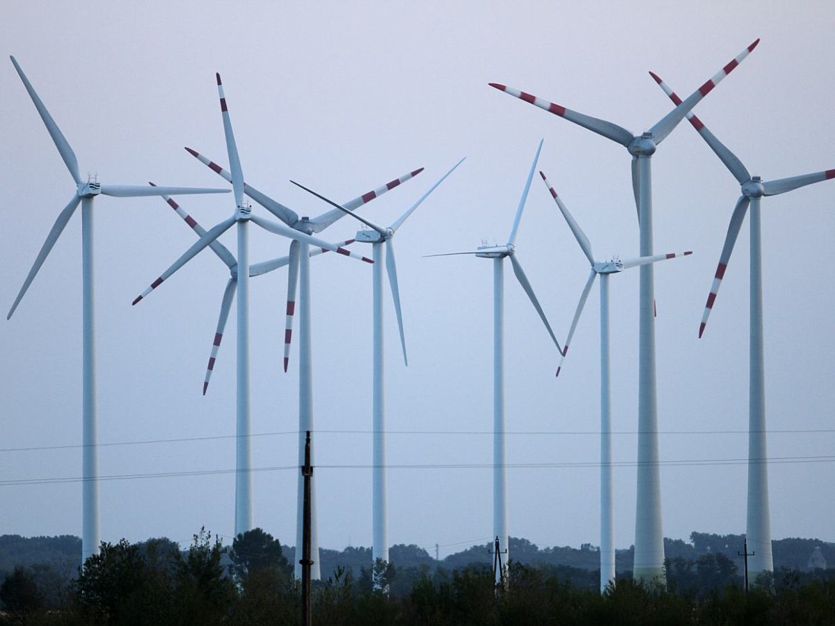 Sachsen kritisiert Zwei-Prozent-Flächenziel beim Windkraftausbau - bei Kurznachrichten Plus