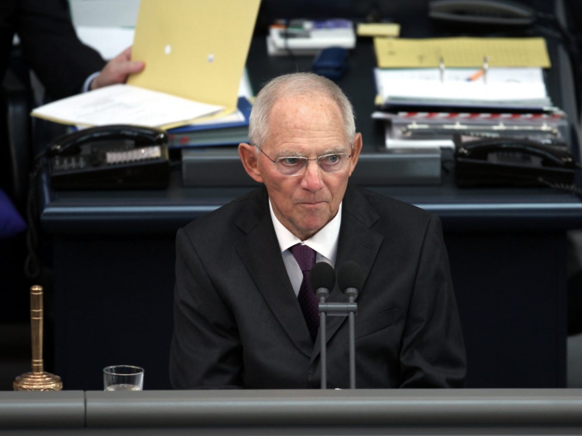 Schäuble will eigenen Vorschlag für Wahlrechtsreform präsentieren - bei Kurznachrichten Plus