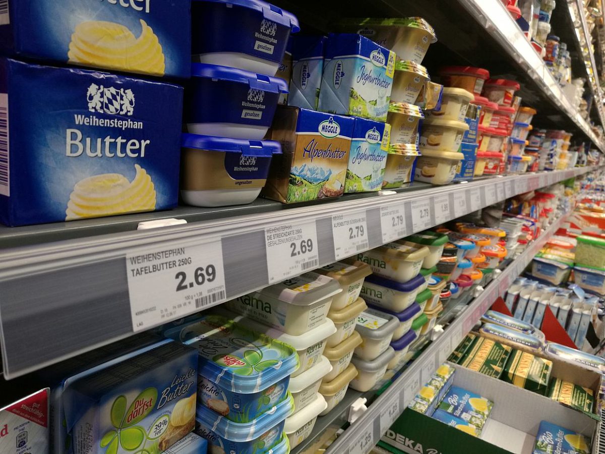 Größte Molkerei rechnet mit sinkenden Butterpreisen - bei Kurznachrichten Plus