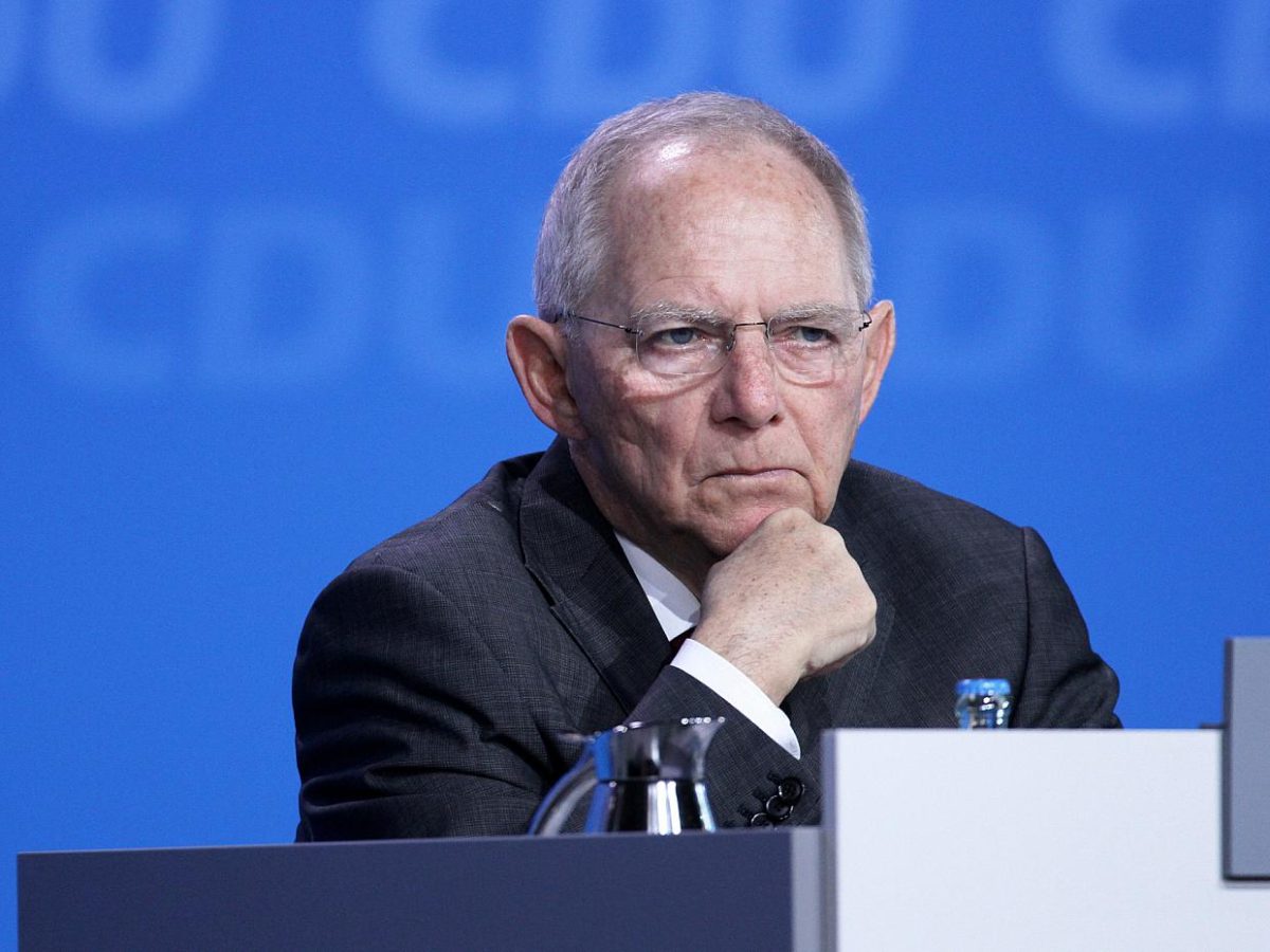 Schäuble: Angriff auf Presse gefährdet Demokratie - bei Kurznachrichten Plus