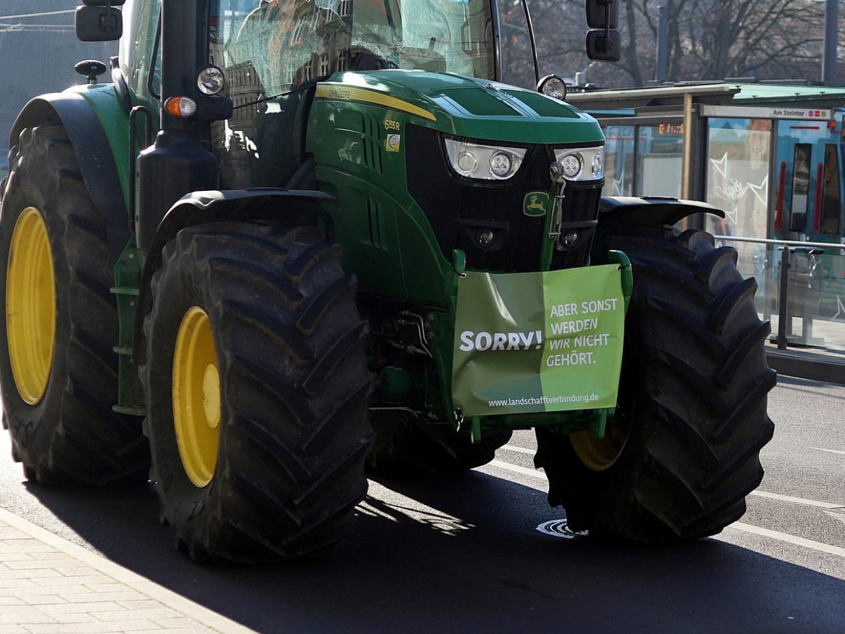 Bauern kündigen Proteste an - bei Kurznachrichten Plus