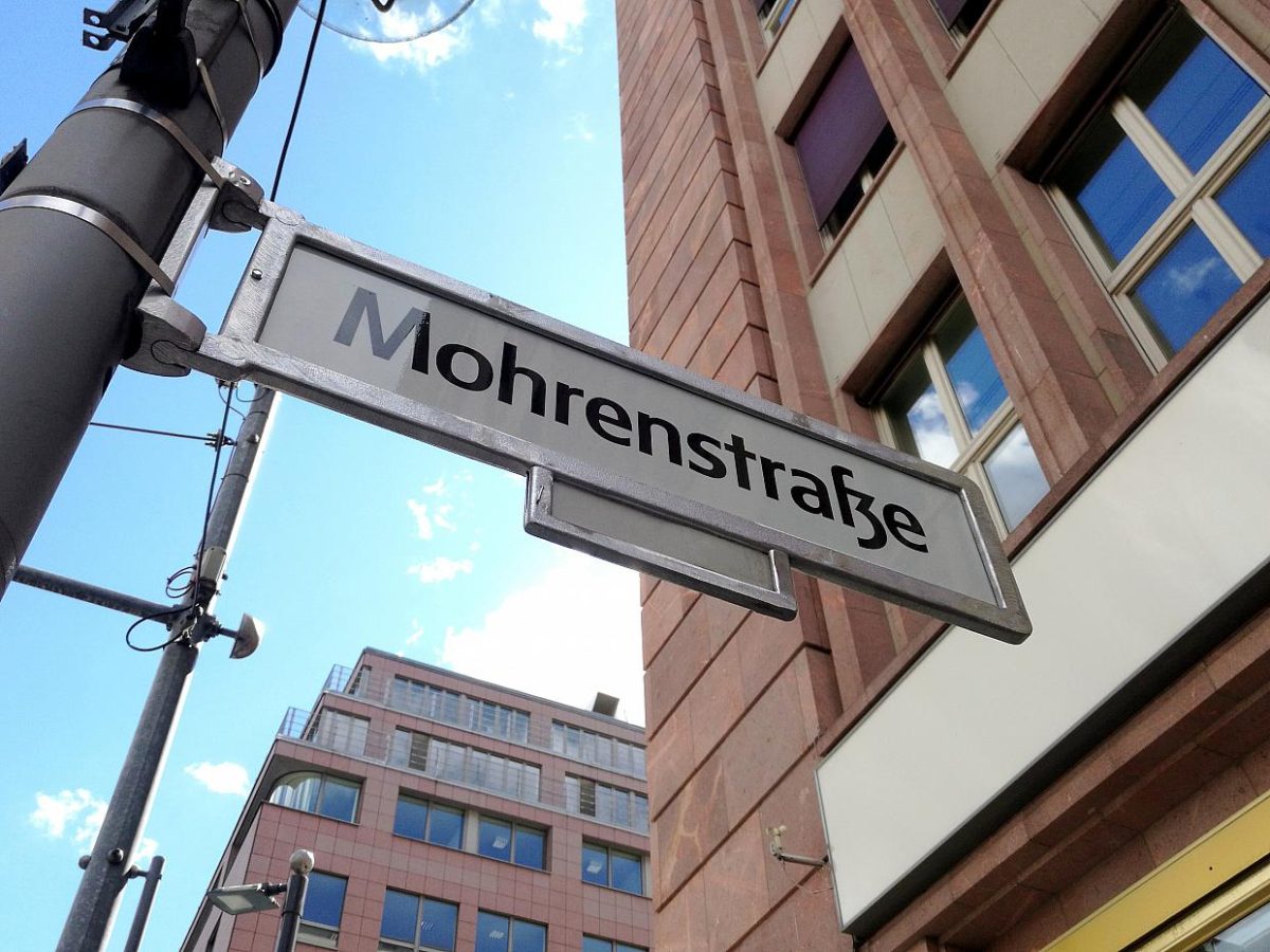 Mohrenstraße in Berlin soll umbenannt werden - bei Kurznachrichten Plus