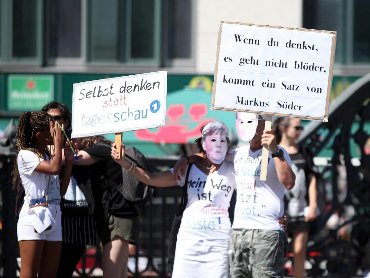 Querdenker wollen trotz Verbot am Sonntag in Berlin protestieren - bei Kurznachrichten Plus