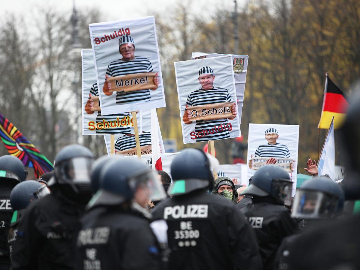 BKA warnt vor Radikalisierung der Corona-Proteste - bei Kurznachrichten Plus