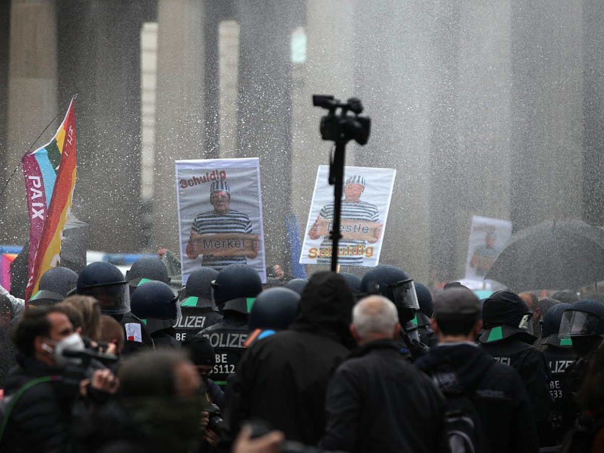 SPD-Chefin lobt Polizeieinsatz bei Corona-Demo - bei Kurznachrichten Plus