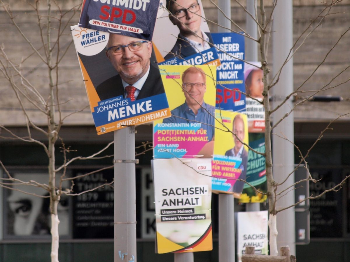 Bis zum Mittag weniger Wähler bei Landtagswahl in Sachsen-Anhalt - bei Kurznachrichten Plus