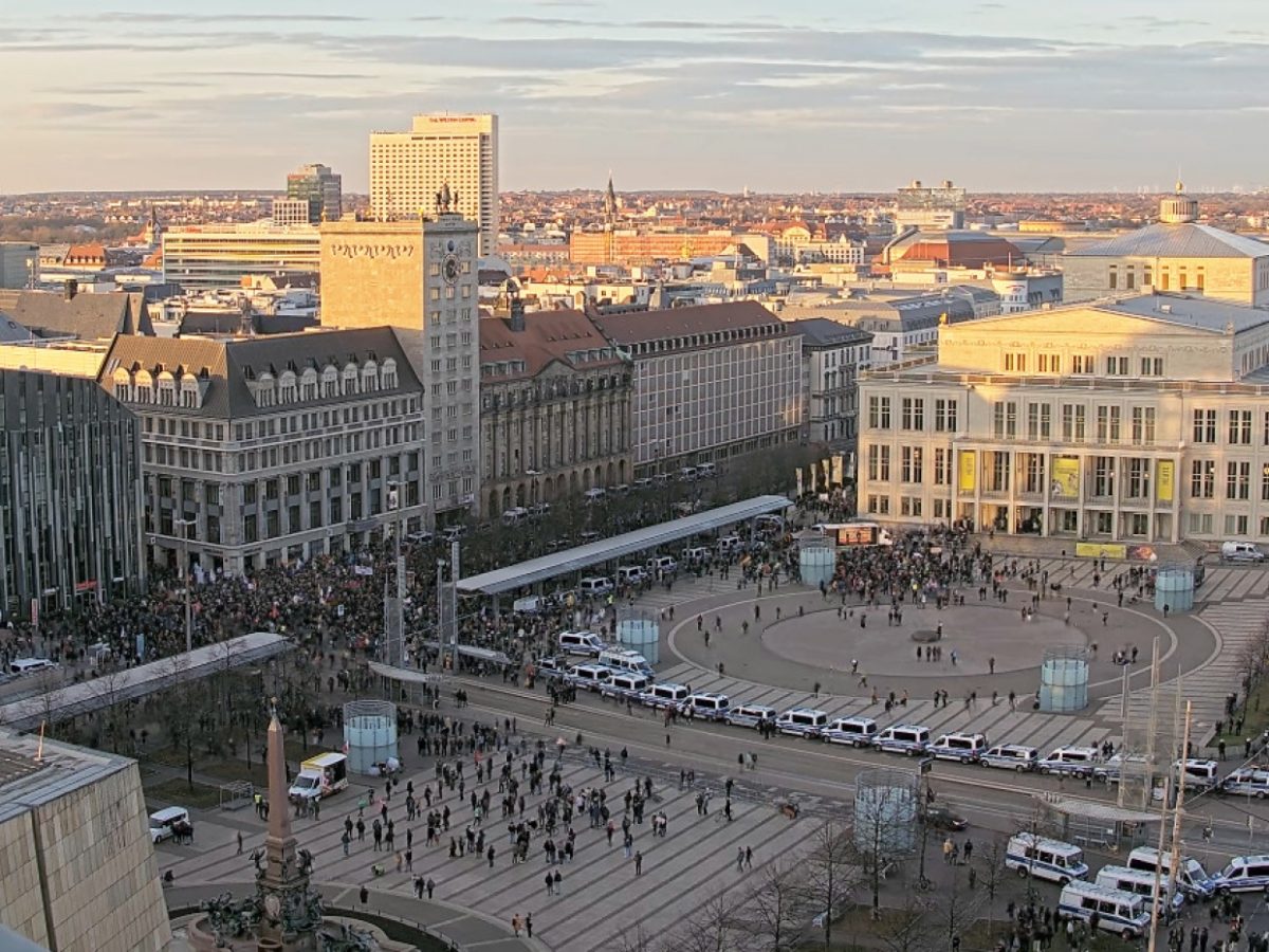 Festnahmen bei Demo-Marathon in Leipzig - bei Kurznachrichten Plus