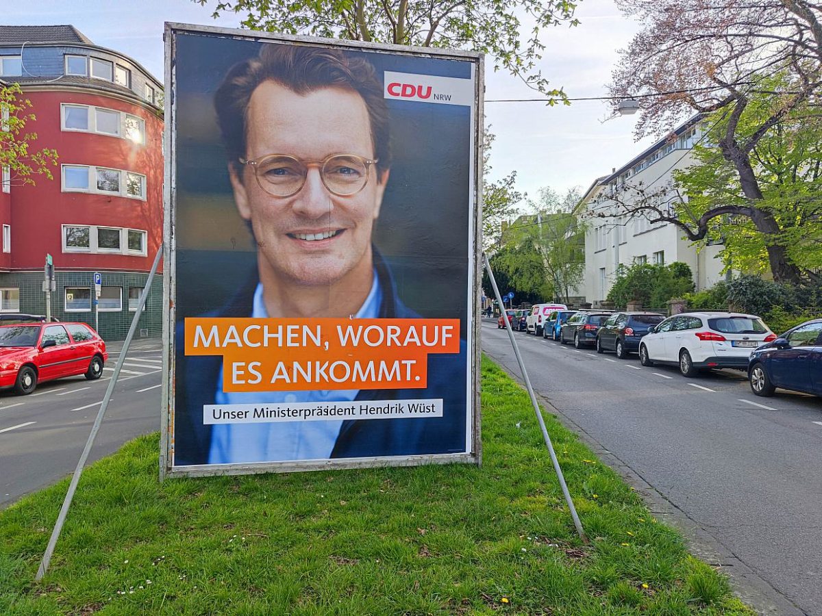 CDU bei Landtagswahl in NRW vorn – Grüne werden zum Königsmacher - bei Kurznachrichten Plus