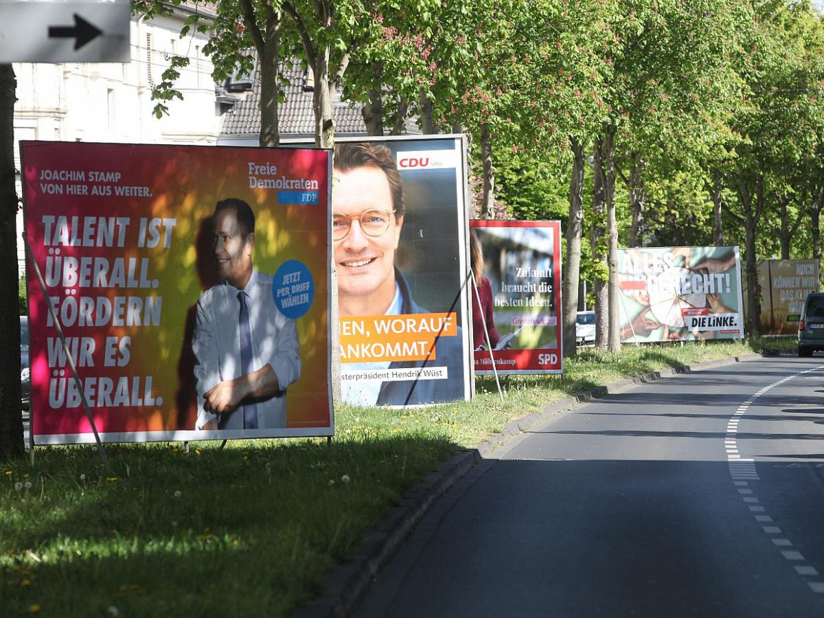 ZDF-Politbarometer: CDU in NRW knapp vorn - bei Kurznachrichten Plus