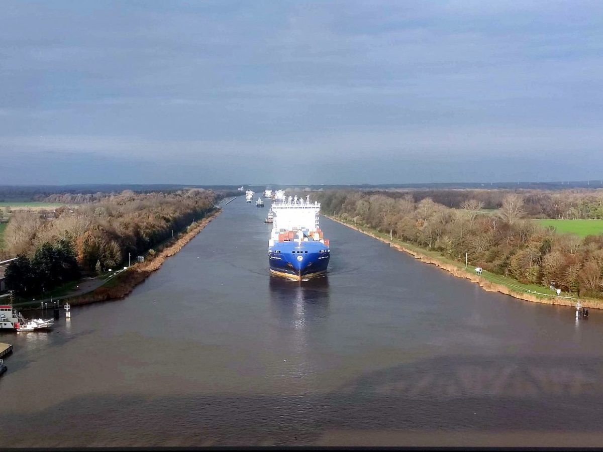 Weniger Gütertransport in der Binnenschifffahrt - bei Kurznachrichten Plus