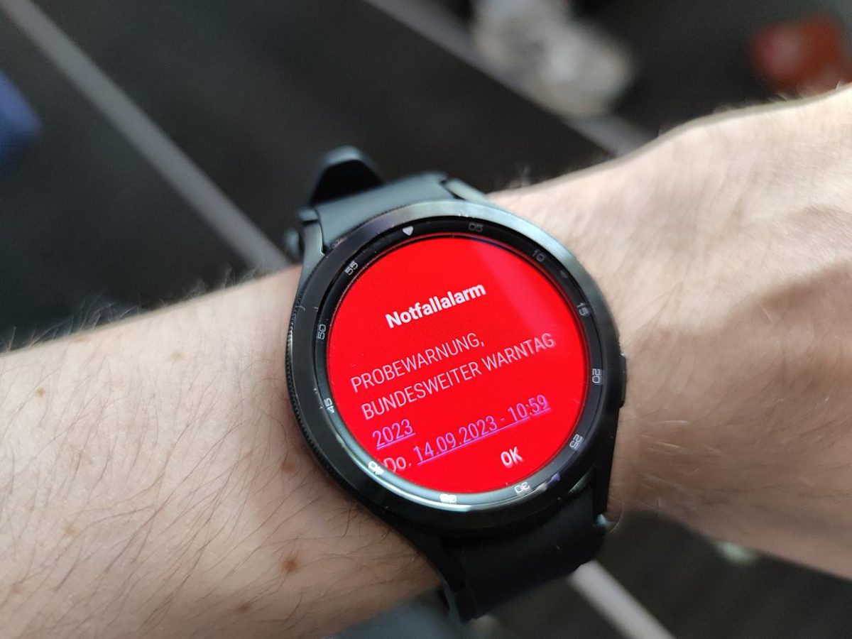 Probealarm zum bundesweiten „Warntag“ ausgelöst - bei Kurznachrichten Plus