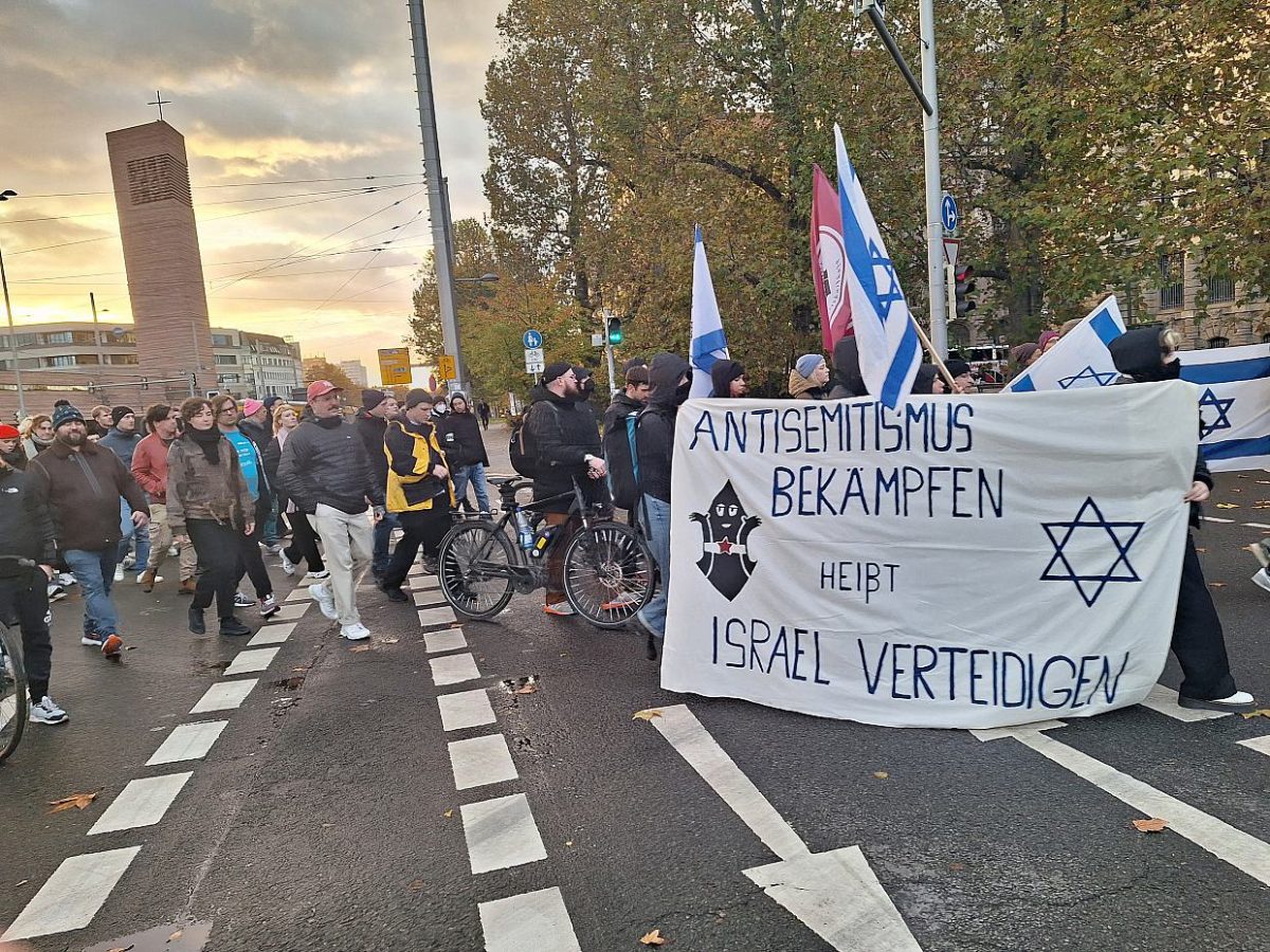 Hunderte Teilnehmer bei Pro-Israel-Demo der linken Szene in Leipzig - bei Kurznachrichten Plus