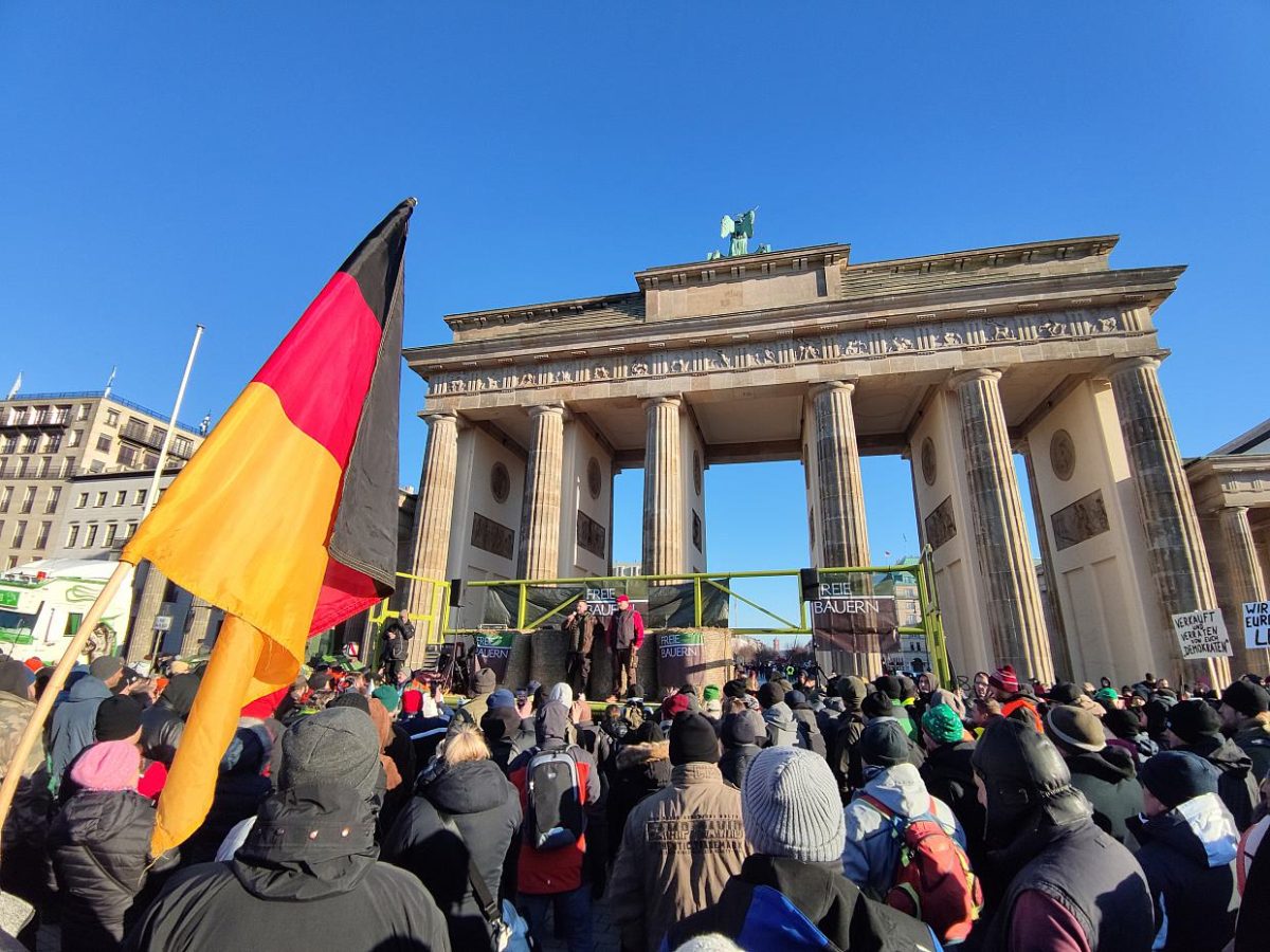 Union unterstützt Teilnahme von Gastronomen an Bauern-Großdemo - bei Kurznachrichten Plus