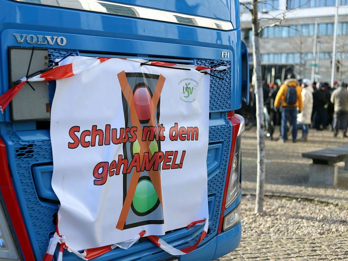 Bauernverbände erhöhen Druck auf Ampel-Regierung - bei Kurznachrichten Plus