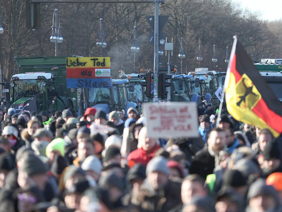 Bauernpräsident kündigt neue bundesweite Proteste an - bei Kurznachrichten Plus