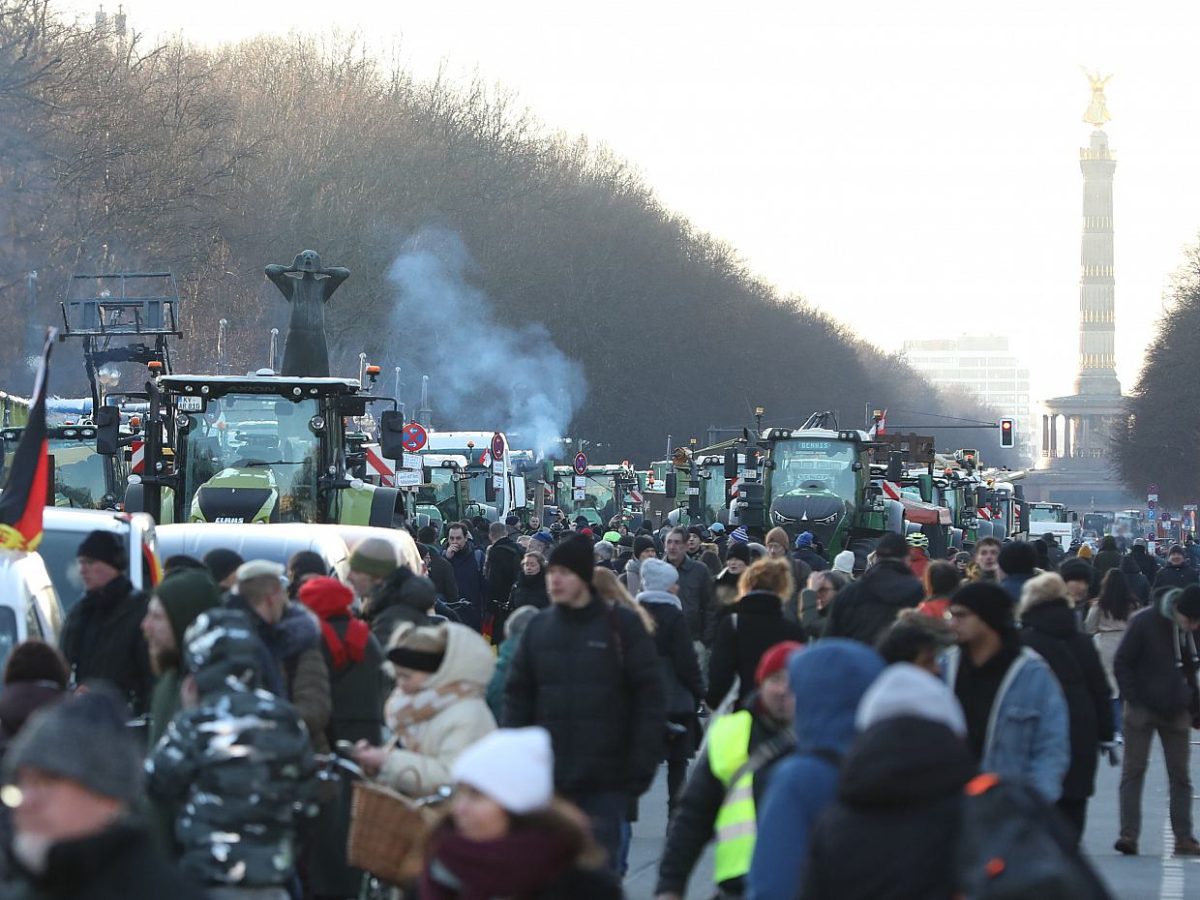 Bauernverband kündigt größere Proteste ab Mittwoch an - bei Kurznachrichten Plus