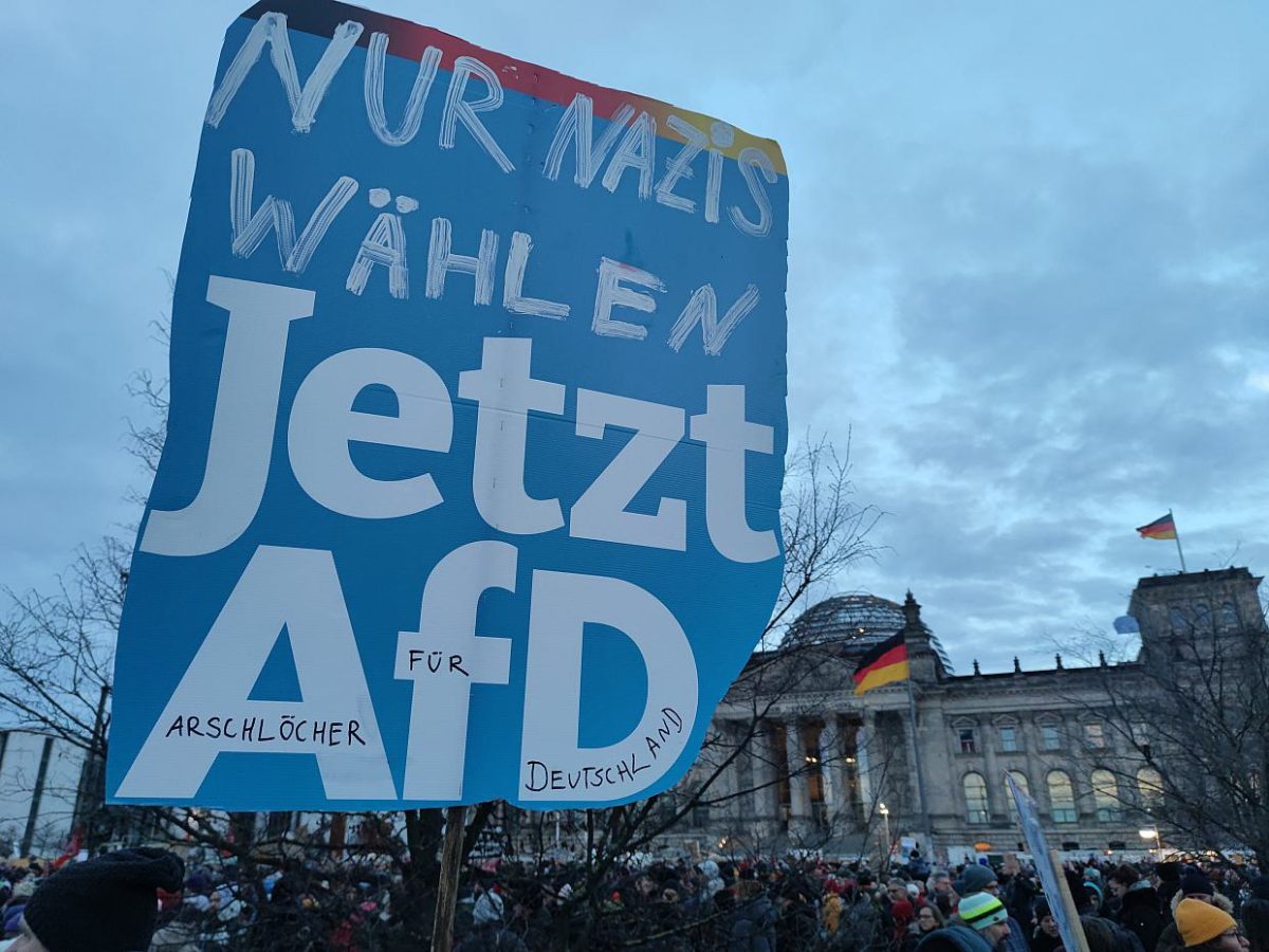 Protestforscher Ullrich sieht Ausweitung der Proteste gegen Rechts - bei Kurznachrichten Plus