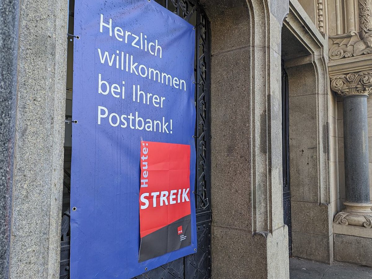 Verdi ruft zu weiteren Streiks bei der Postbank auf - bei Kurznachrichten Plus