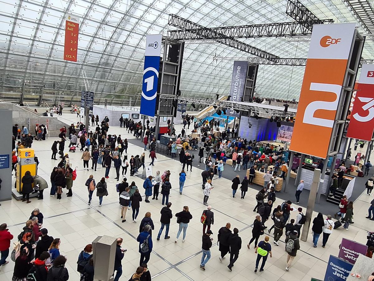 Mehr Besucher auf Leipziger Buchmesse - bei Kurznachrichten Plus