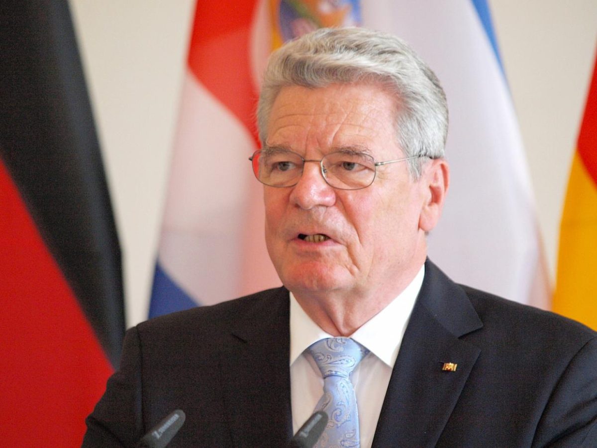 Ex-Bundespräsident Gauck für Vorratsdatenspeicherung - bei Kurznachrichten Plus