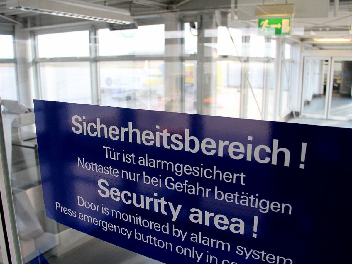 Eindringen in Flughafen-Sicherheitsbereich soll Straftat werden - bei Kurznachrichten Plus