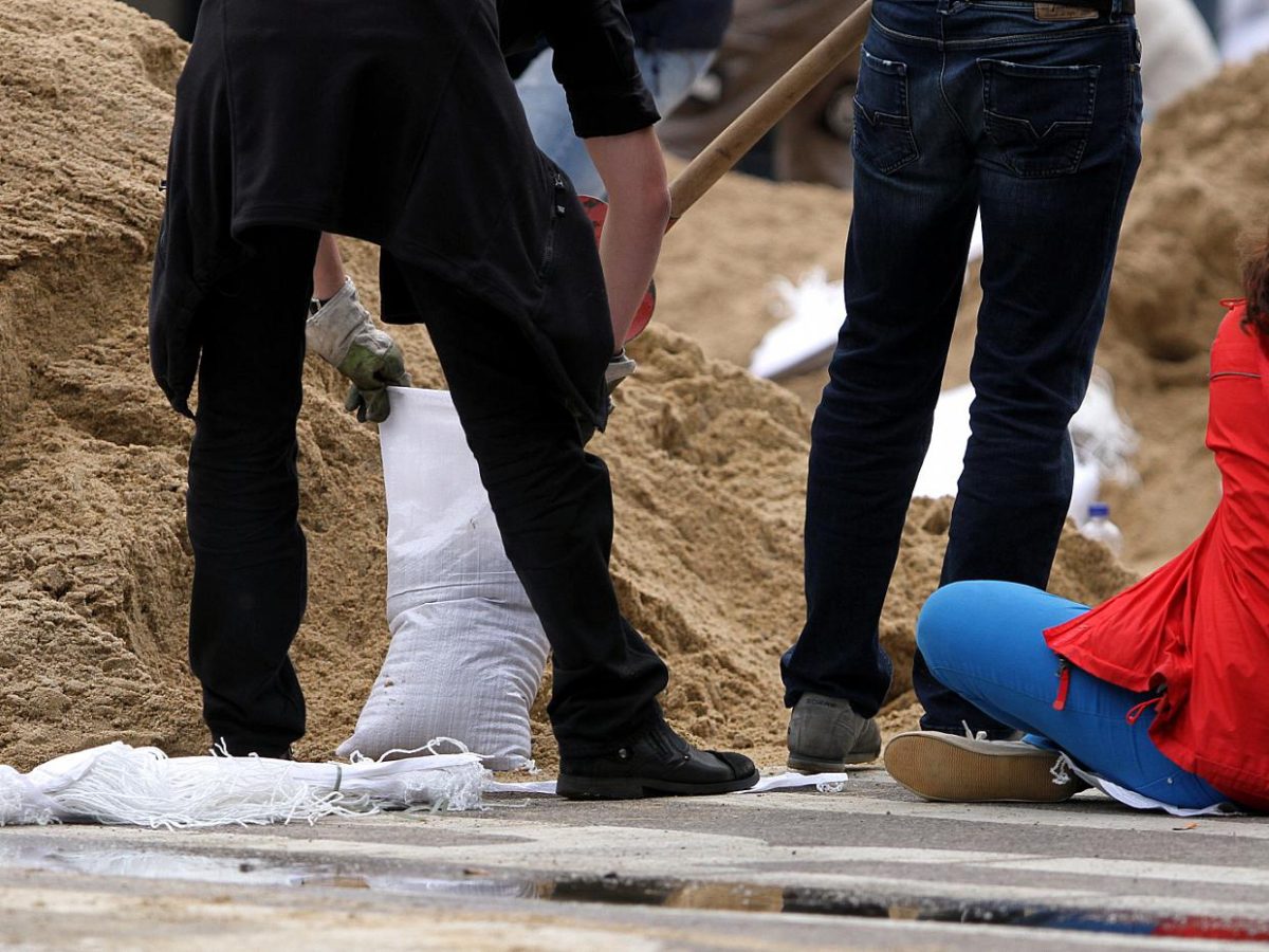 Goslar: Anwohner entwenden Sandsäcke - bei Kurznachrichten Plus