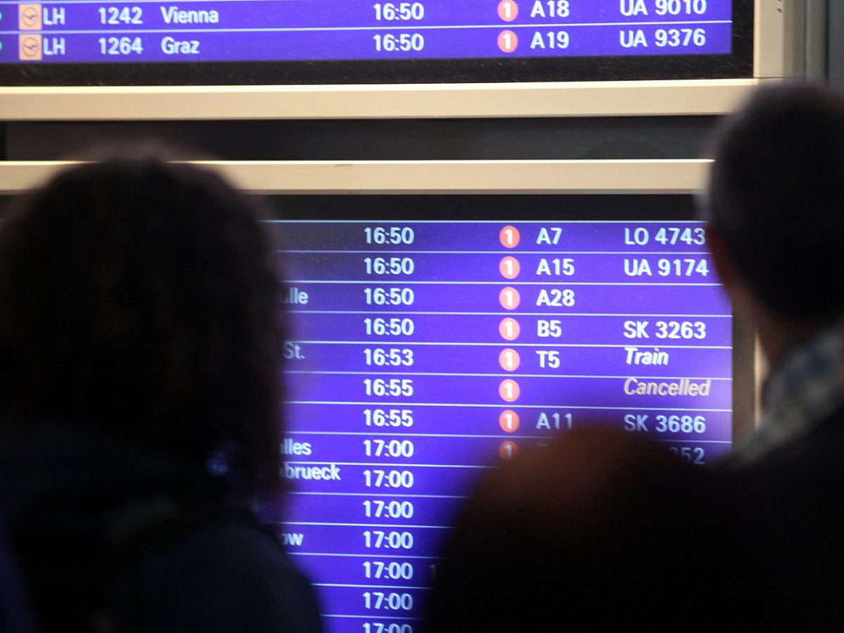 Frankfurter Airport stoppt Flugbetrieb wegen Unwetter - bei Kurznachrichten Plus