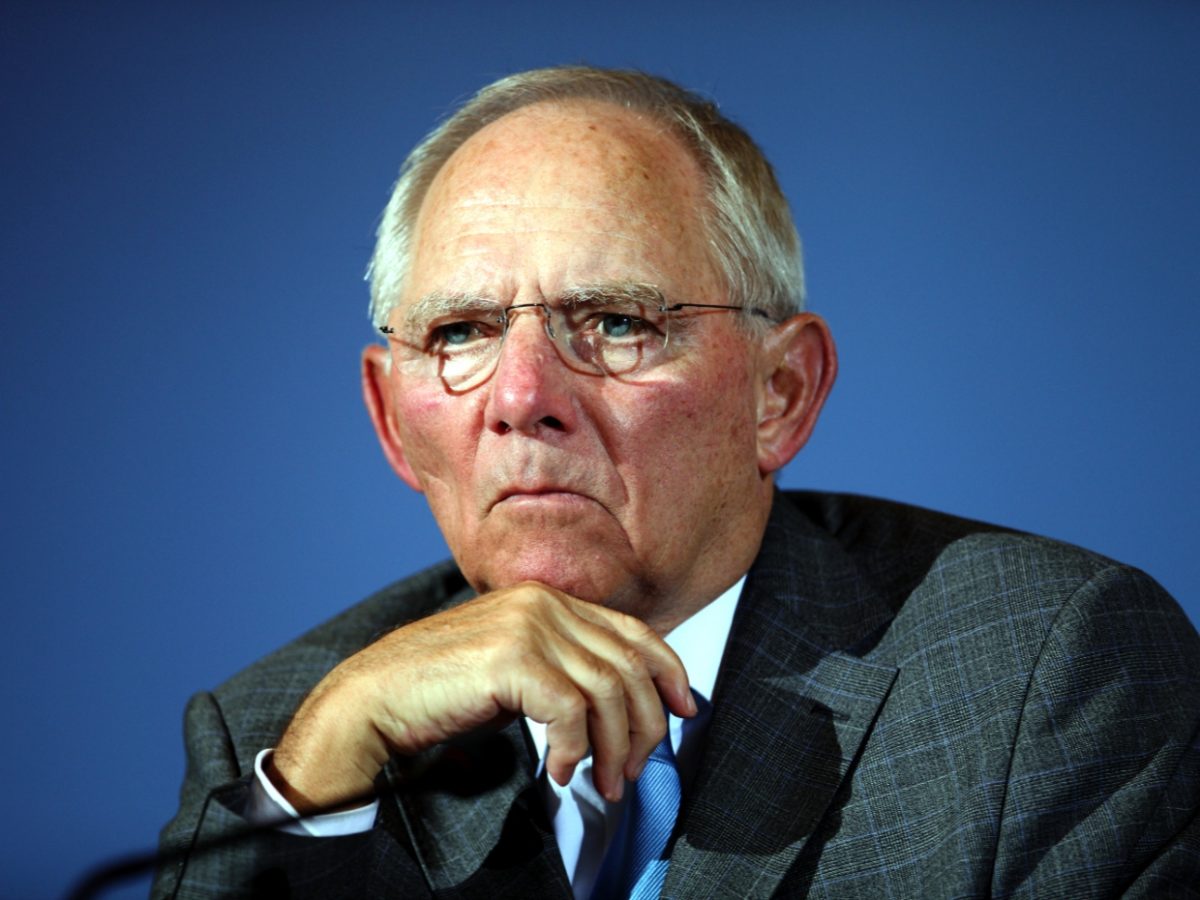 Schäuble fürchtet weitere Risiken für Finanzstabilität - bei Kurznachrichten Plus