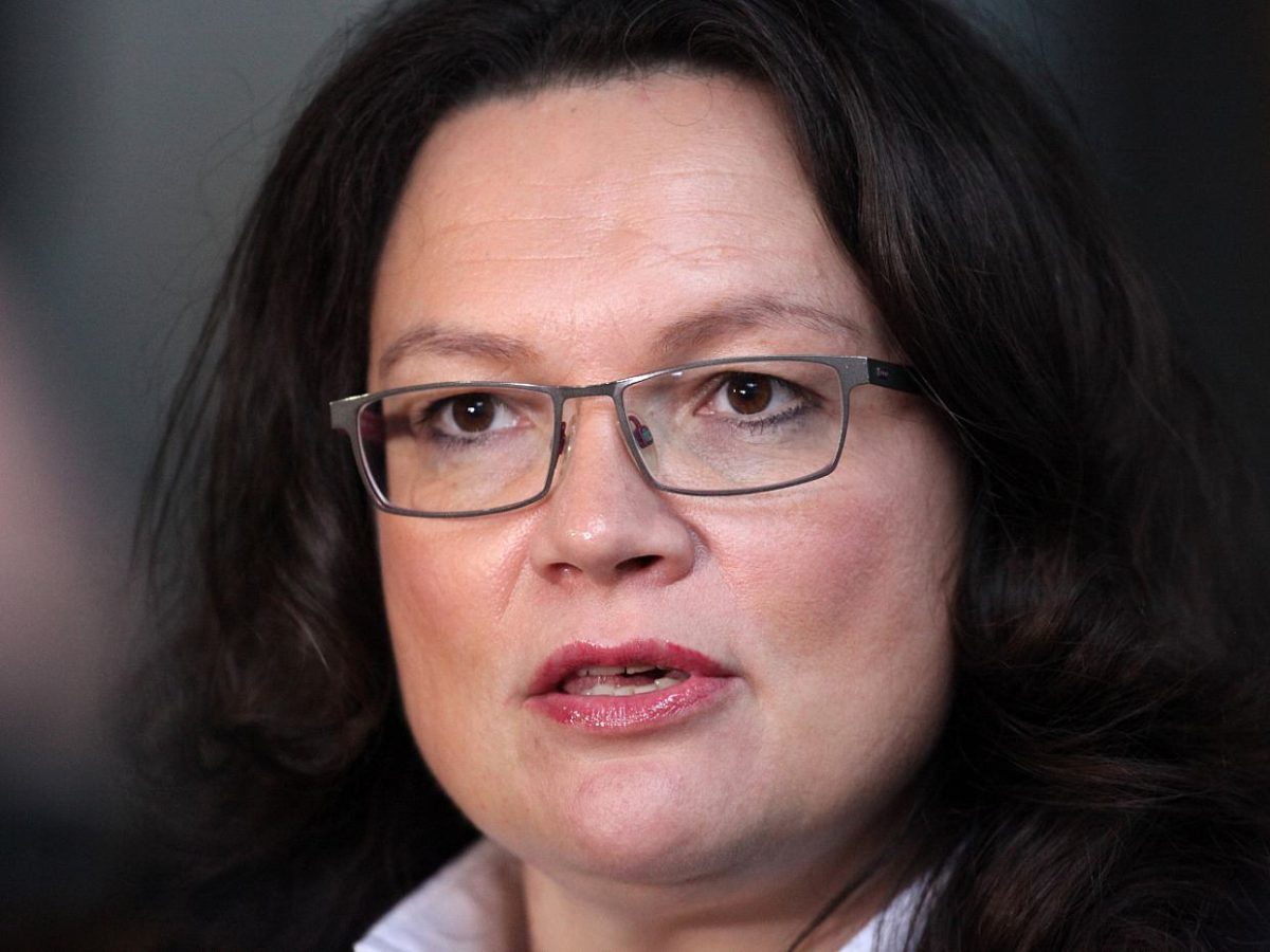 Nahles: Rot-Rot-Grün ist kein Projekt der Niedersachsen-SPD - bei Kurznachrichten Plus