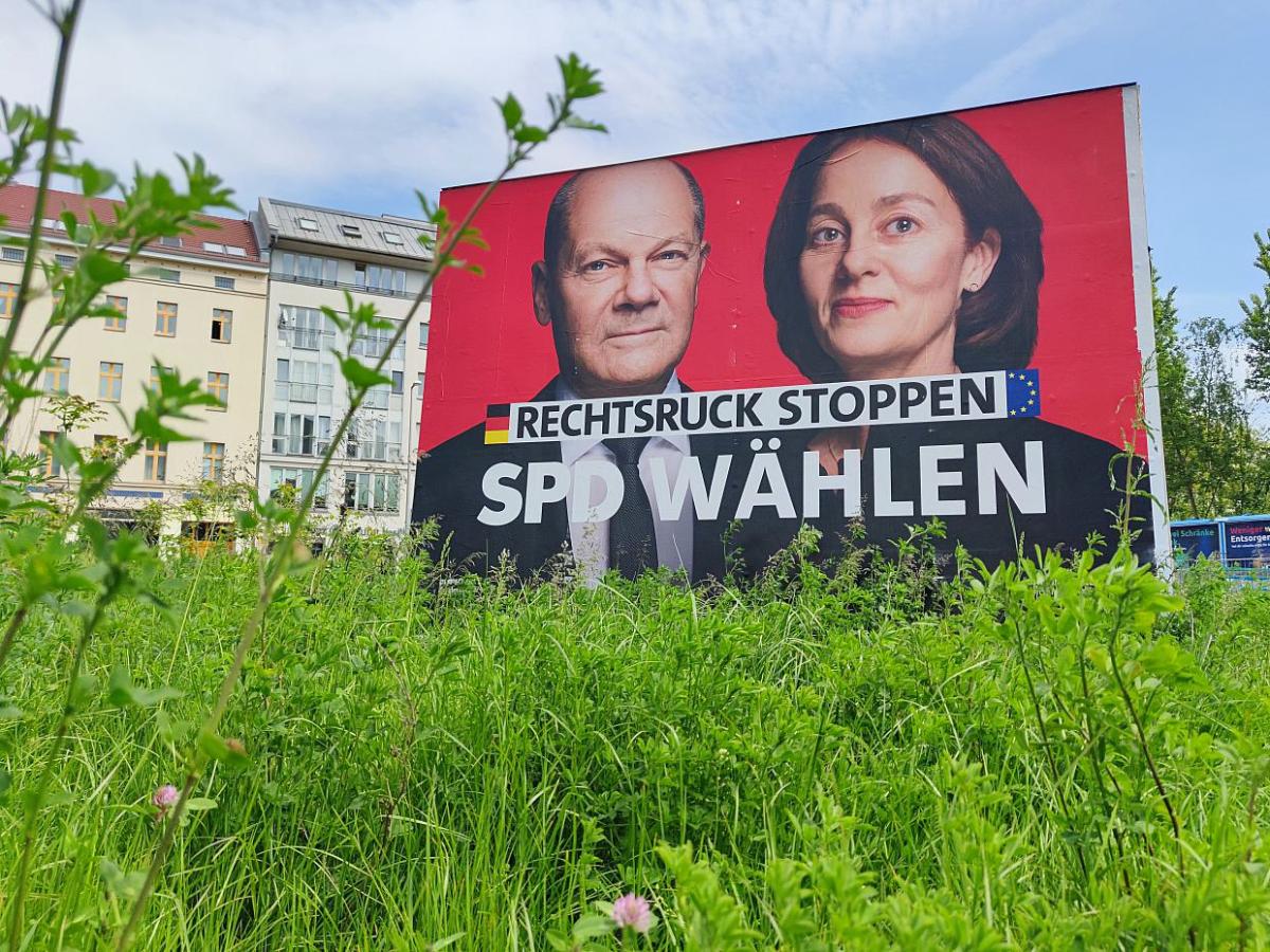 Europawahl-Umfrage: SPD nur noch bei 14 Prozent, AfD stabil - bei Kurznachrichten Plus