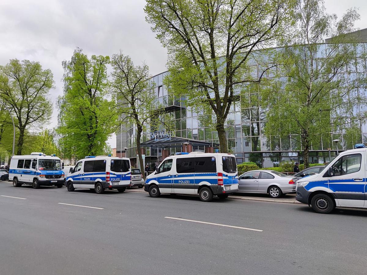 Großes Polizeiaufgebot bei „Palästina-Kongress“ in Berlin - bei Kurznachrichten Plus