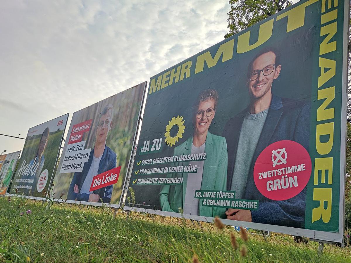 Hunderte Straftaten in ostdeutschen Wahlkämpfen - bei Kurznachrichten Plus