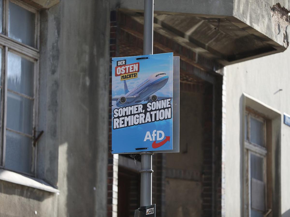 Mehrheit der Thüringer sieht AfD als eher rechtsradikale Partei - bei Kurznachrichten Plus