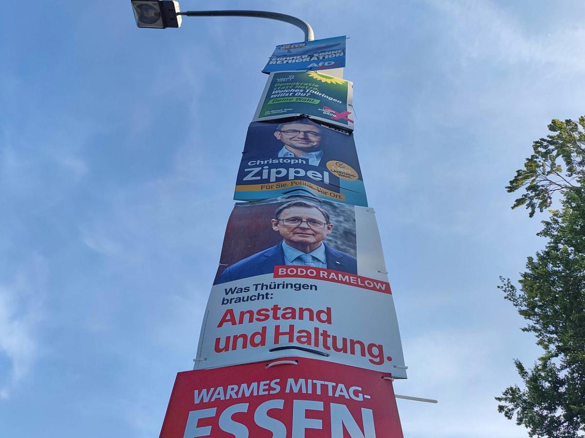 Politbarometer: AfD in Thüringen am stärksten – CDU in Sachsen vorn - bei Kurznachrichten Plus