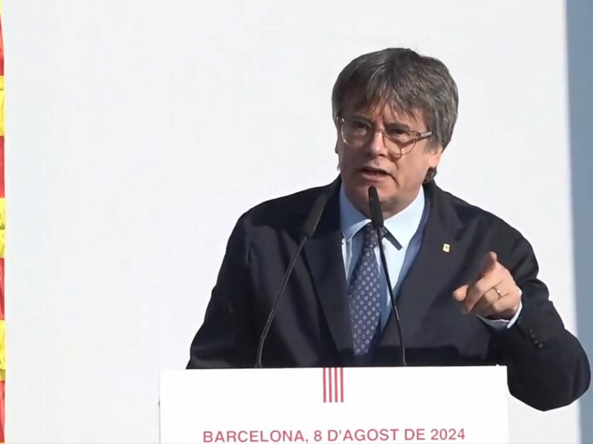 Puigdemont meldet sich nach Kurzauftritt in Barcelona aus Belgien - bei Kurznachrichten Plus