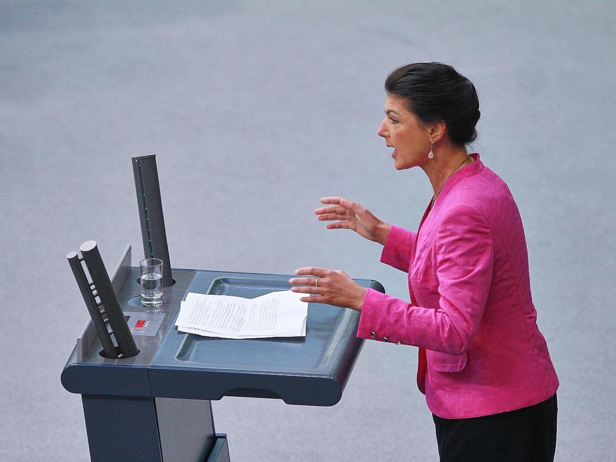 Regierungsbildung: Wagenknecht pocht auf außenpolitische Forderungen - bei Kurznachrichten Plus