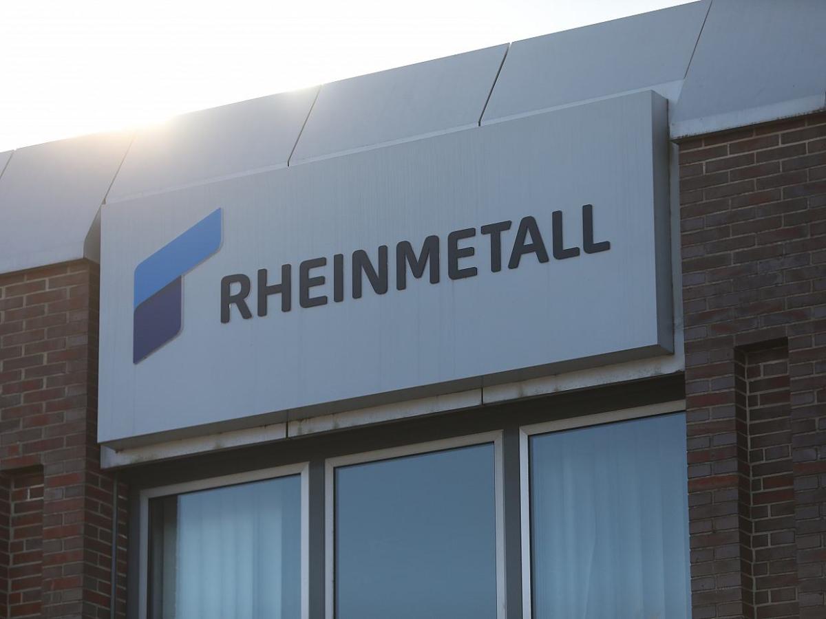 Rheinmetall rechnet mit anhaltend hoher Nachfrage - bei Kurznachrichten Plus