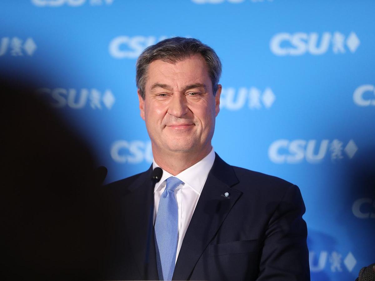 Söder signalisiert harmonische Einigung über Kanzlerkandidaten - bei Kurznachrichten Plus