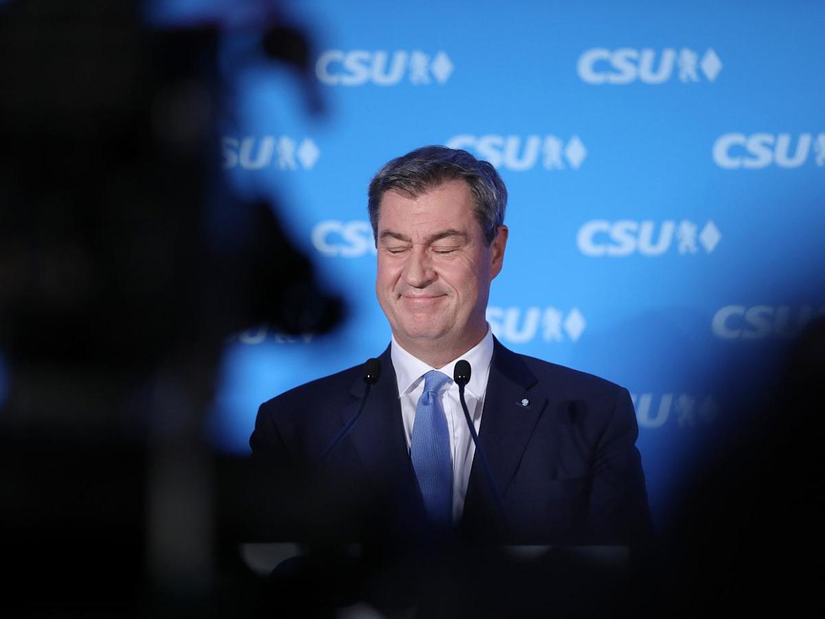 Söder verteidigt Plädoyer für GroKo nach Bundestagswahl - bei Kurznachrichten Plus