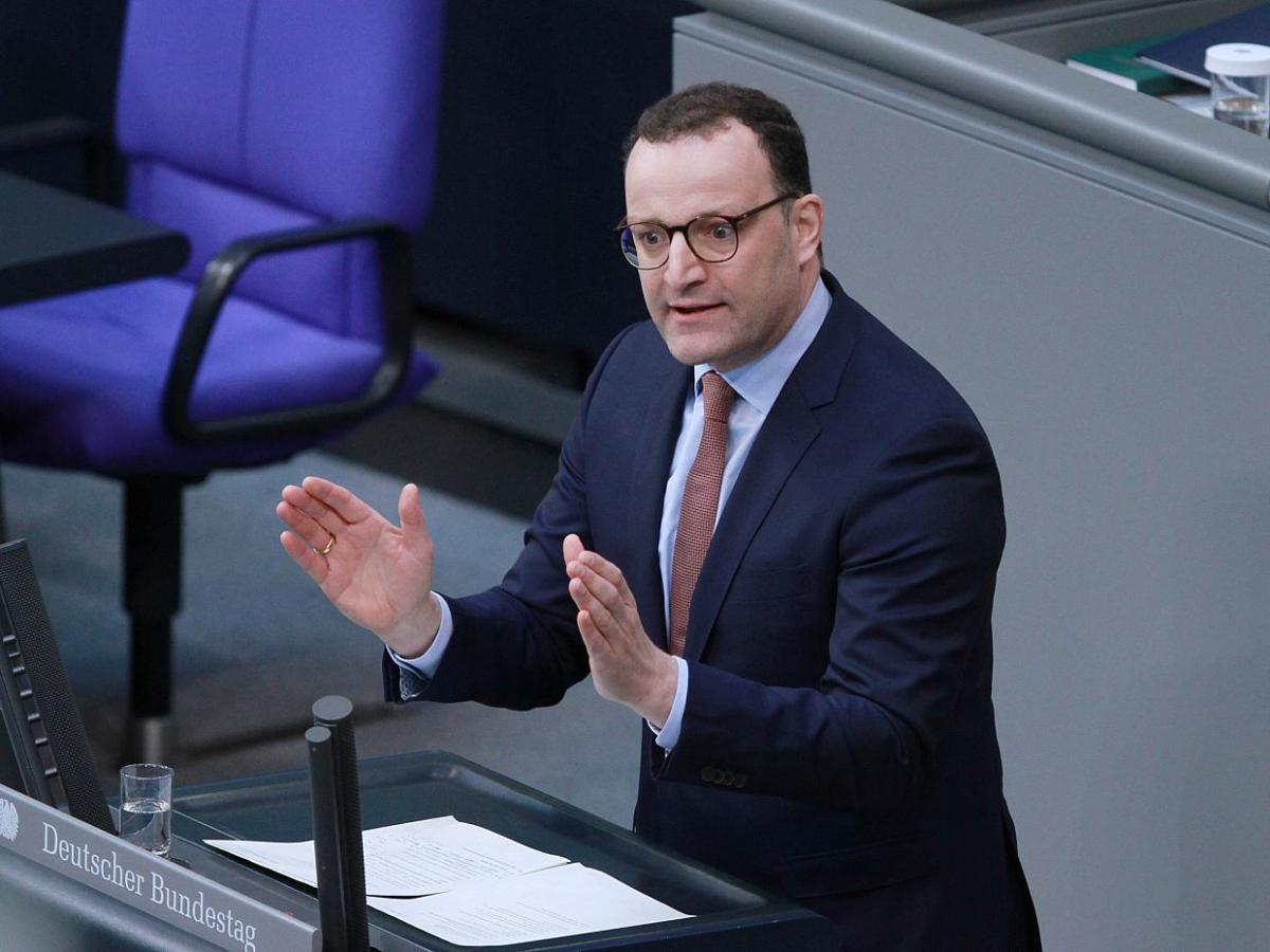 Spahn greift Scholz in Mindestlohn-Debatte an - bei Kurznachrichten Plus