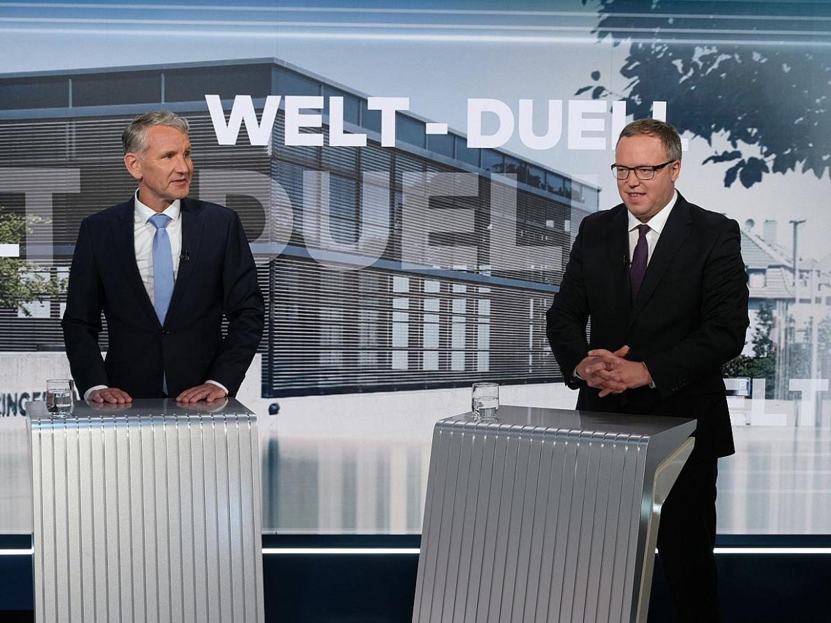 Umfrage: Jeder Zweite findet TV-Duelle mit AfD-Kandidaten gut - bei Kurznachrichten Plus