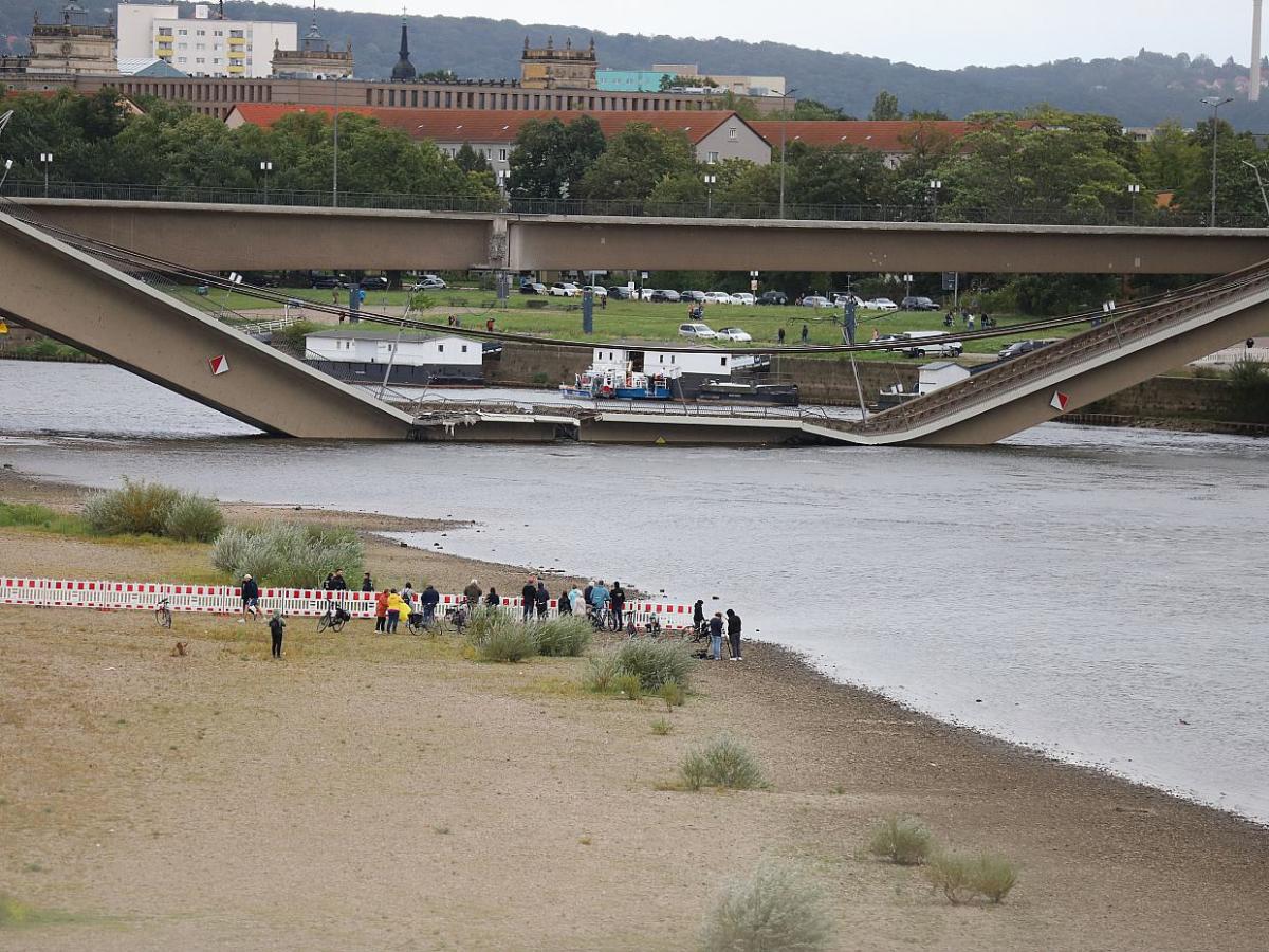 Union fordert Infrastrukturoffensive nach Brückeneinsturz in Dresden - bei Kurznachrichten Plus