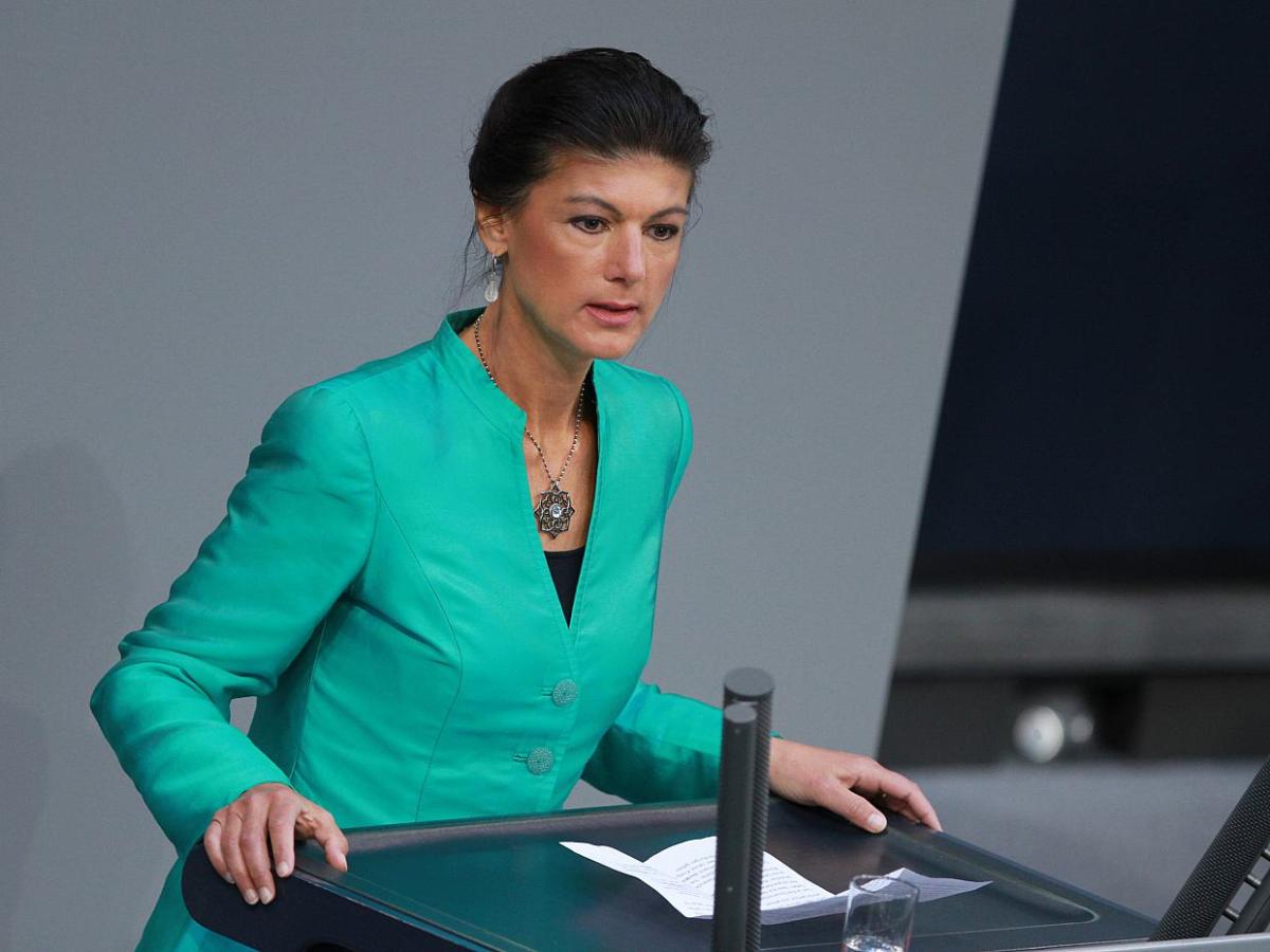 Wagenknecht kritisiert geplante US-Waffen in Deutschland - bei Kurznachrichten Plus