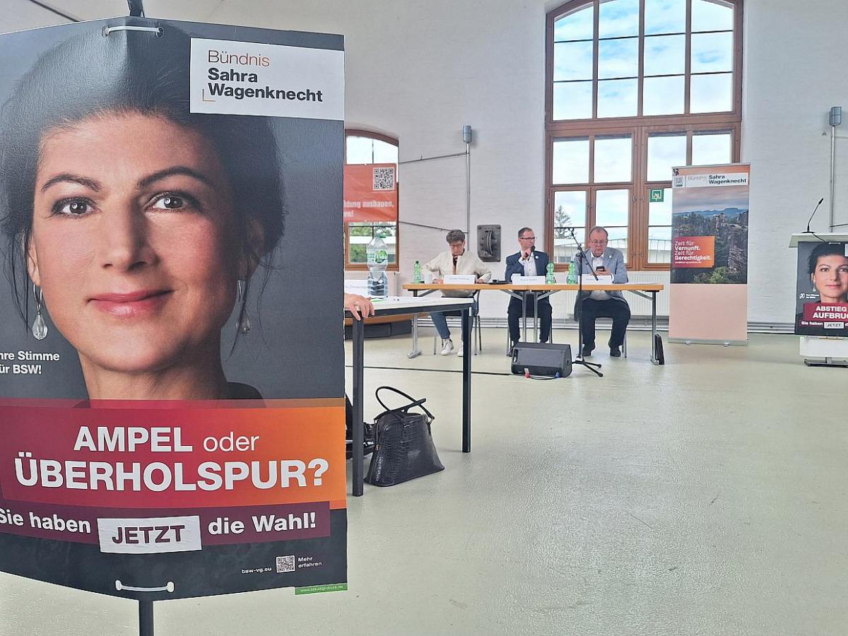 Wagenknecht plant gezielten Wahlkampf in sächsischen AfD-Hochburgen - bei Kurznachrichten Plus