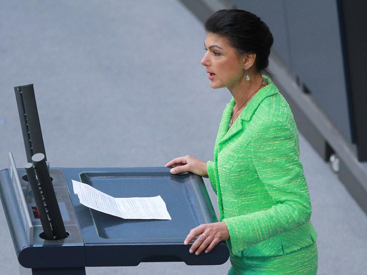 Wagenknecht will Corona-Untersuchungsausschuss - bei Kurznachrichten Plus