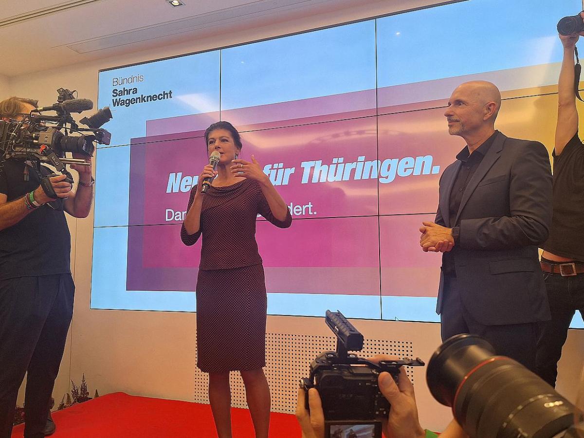 Wagenknecht will persönlich mit möglichen Regierungschefs reden - bei Kurznachrichten Plus